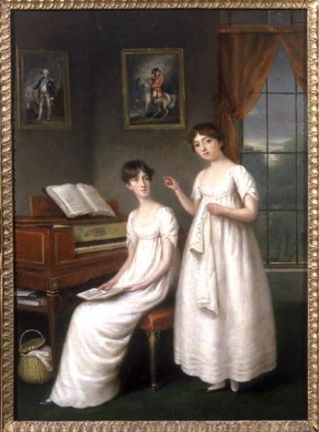 Portrait of the Irwin Sisters from Robert Home