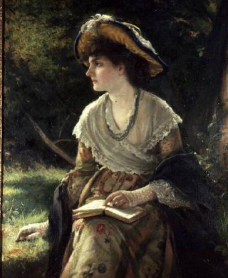 Woman Reading from Robert James Gordon