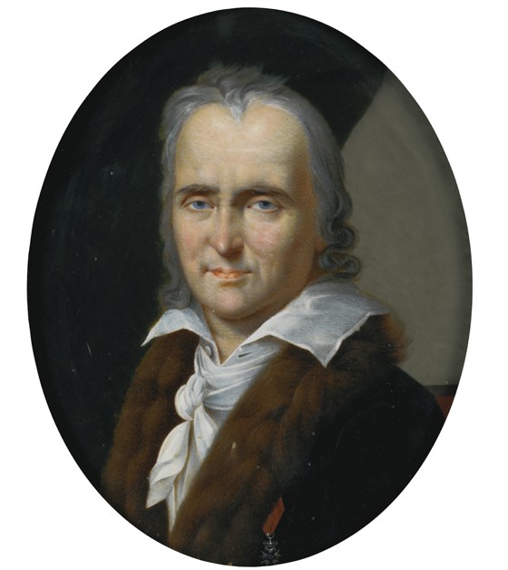 Portrait of the composer André Ernest Modeste Grétry (1741-1813) from Robert Lefevre