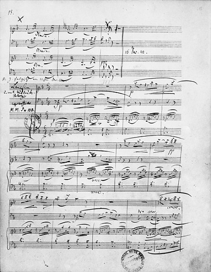 Ms.312, Phantasiestucke, Opus 88, for piano, violin and cello from Robert Schumann
