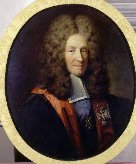 Louis Phelypeaux (1643-1727) Count of Pontchartrain from Robert Tournieres