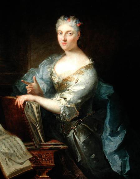 Portrait of the singer Desmatins from Robert Tournieres