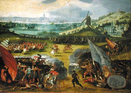 Battle of Nimegen (War against France 1556-1558) from Rodrigo of Holland