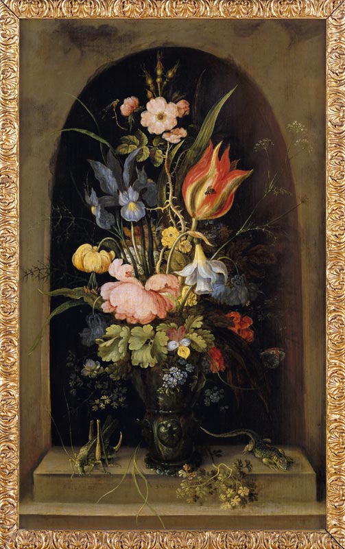 Blumenstilleben in einer Nische from Roelant Jakobsz Savery