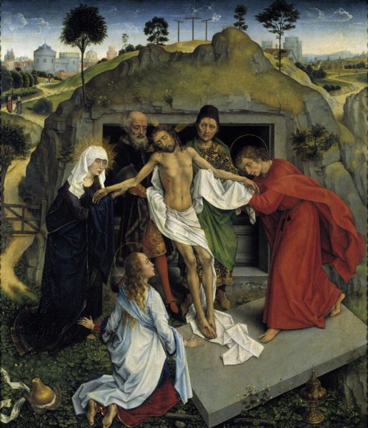 Rogier v.d.Weyden /Lamentation of Christ from Rogier van der Weyden