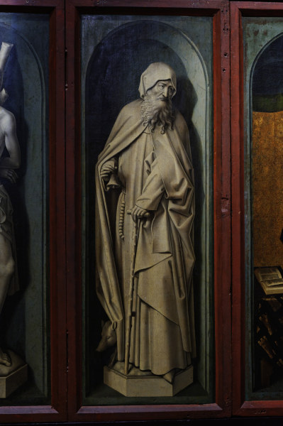 R.van der Weyden, Saint Anthony from Rogier van der Weyden