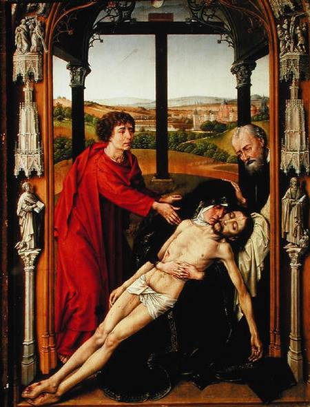 The Lamentation of Christ from Rogier van der Weyden
