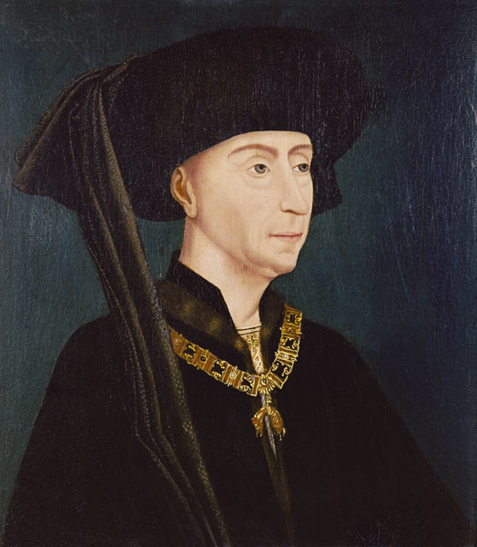 Portrait of Philippe III (1396-1467) Le Bon from Rogier van der Weyden