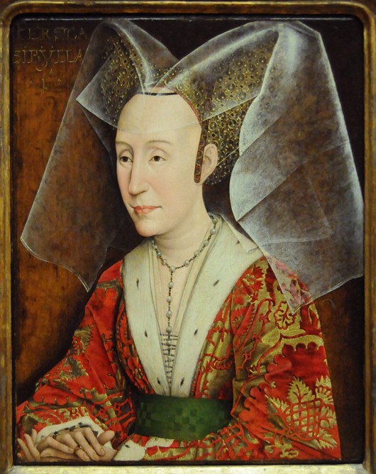 Portrait of Isabella of Portugal, wife of Philip III Duke of Burgundy (1397-1471) from Rogier van der Weyden