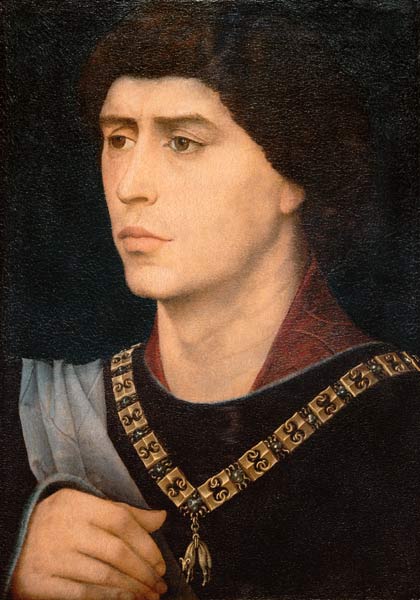 Anton von Burgund from Rogier van der Weyden