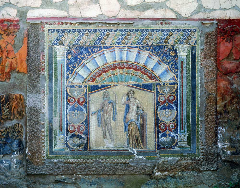 Mosaic from the House of Neptune and Amphitrite (mosaic) (for room see 113527) from Roman