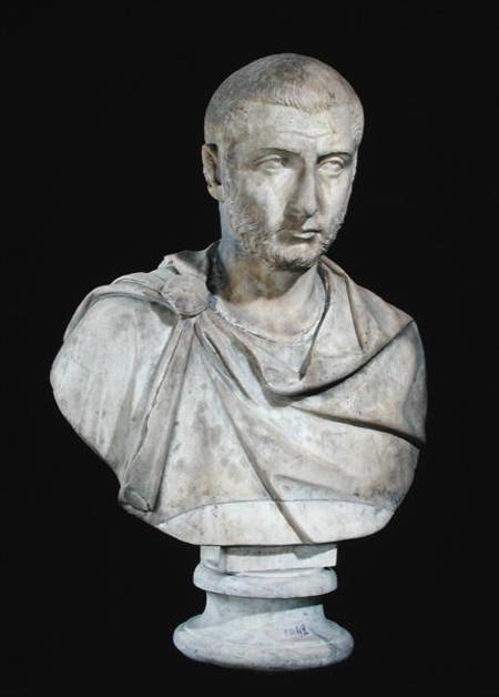 Bust of Emperor Gallineus (c.213-268) from Roman