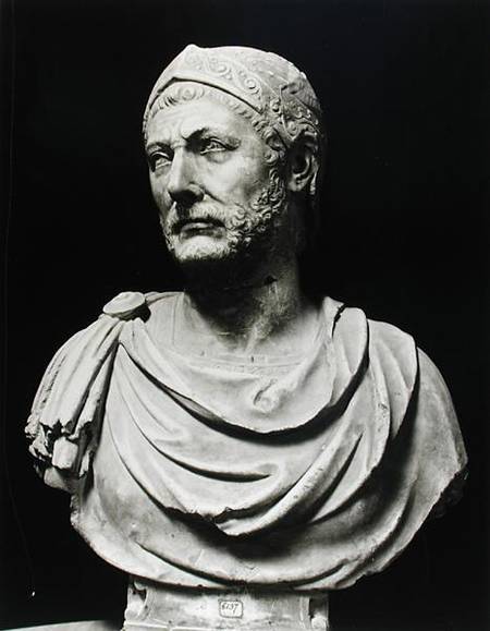 Hannibal (247-c.183 BC) from Roman