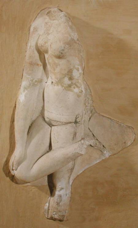 Relief depicting the body of a woman, Tunisia from Roman
