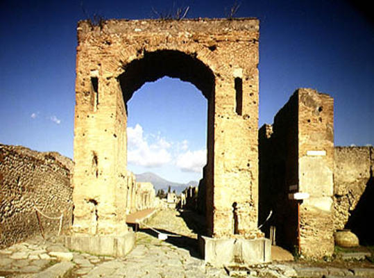 Arch of Caligula (photo) from Roman 1st century BC