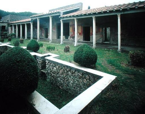 The Villa di Giulia Felice (photo) from Roman 1st century BC