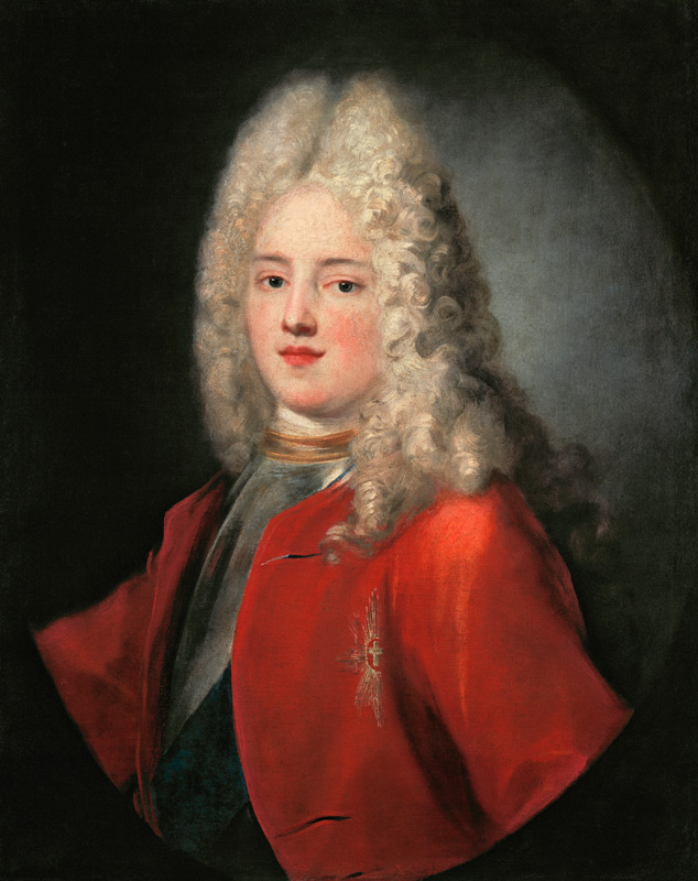Portrait of Augustus III of Poland from Rosalba Giovanna Carriera