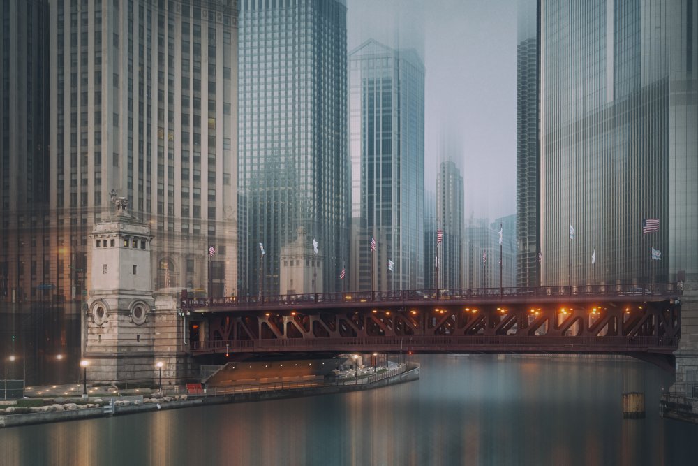 Chicago River Bridge from Roswitha Schleicher-Schwarz