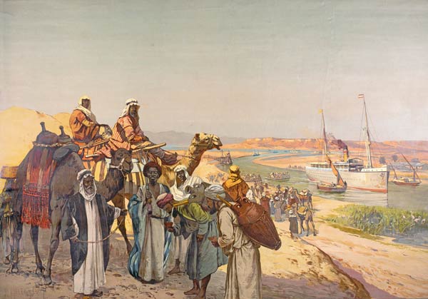 Suez Canal from Rudolf Hellgrewe