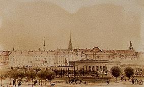 Das äußere Burgtor in Wien from Rudolf von Alt