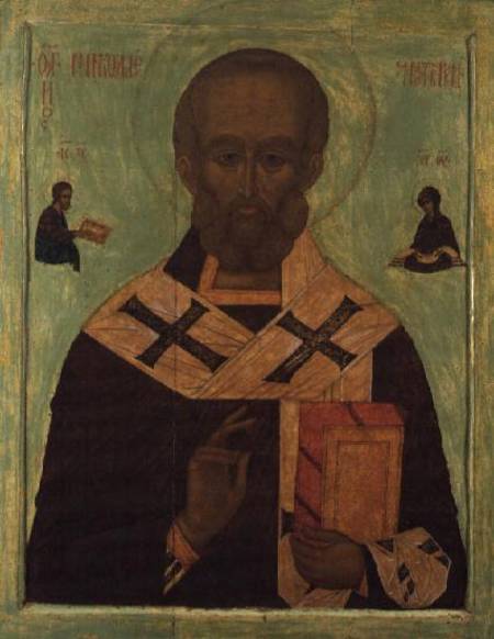 Icon of St. Nicholas from Russian School
