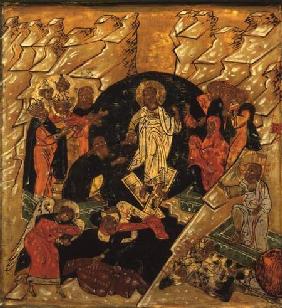 Anastasis (Christ's Descent into Hell), Russian icon