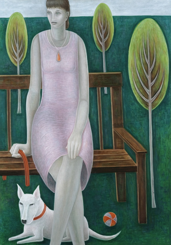 Woman in Park, 2006 (oil on canvas)  from Ruth  Addinall