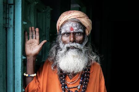 Das Gesicht von Varanasi