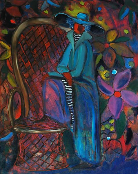 Lady in Blue from Sabina  Nedelcheva-Williams
