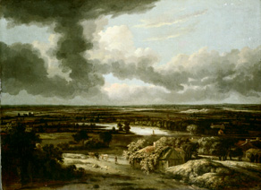 Holländische Landschaft. from Salomon Koninck