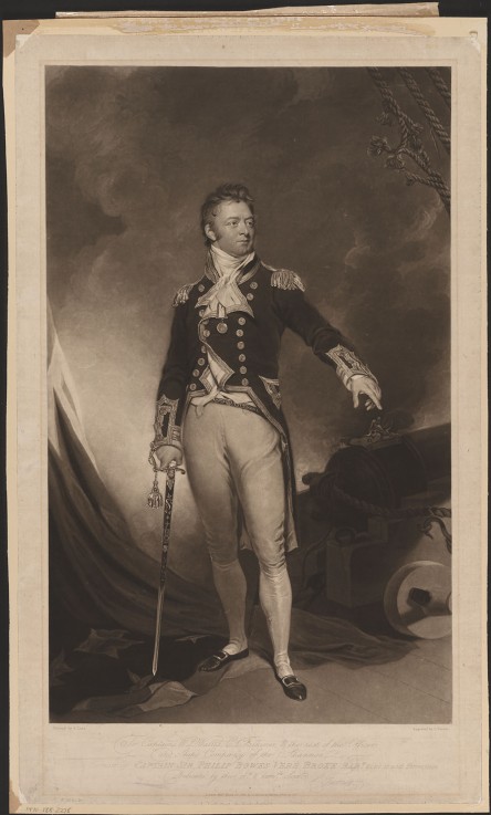 Sir Philip Bowes Vere Broke (1776-1841) from Samuel Lane
