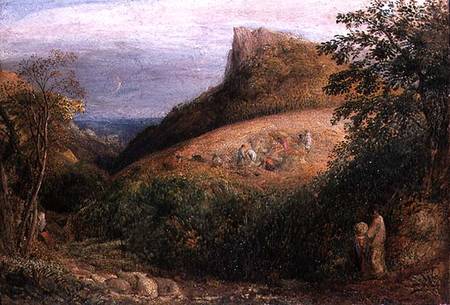 A Pastoral Scene from Samuel Palmer