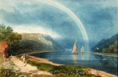 Rainbow on the River Avon from Samuel R.W.S. Jackson