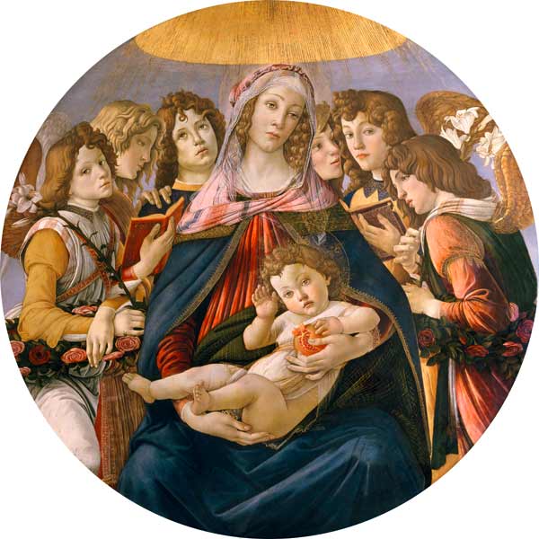 Madonna della Melagrana from Sandro Botticelli