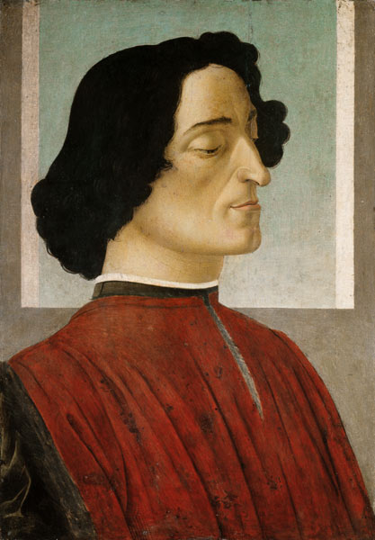Porträt des Giuliano de´Medici from Sandro Botticelli