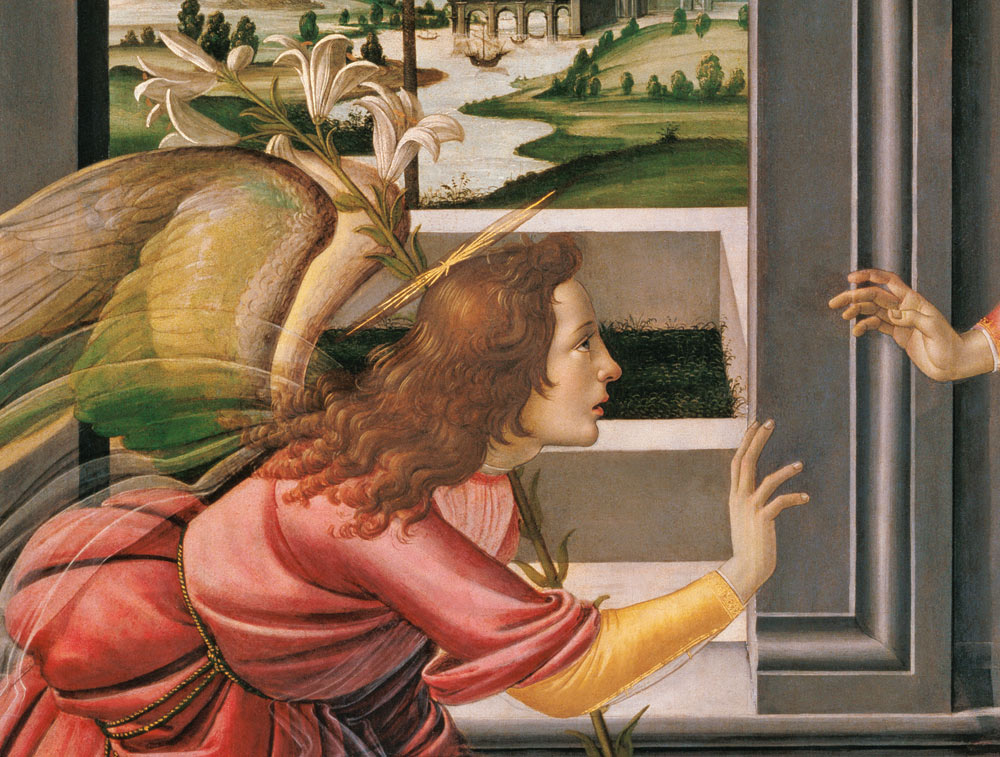 Annunciation / Botticelli / 1489 from Sandro Botticelli