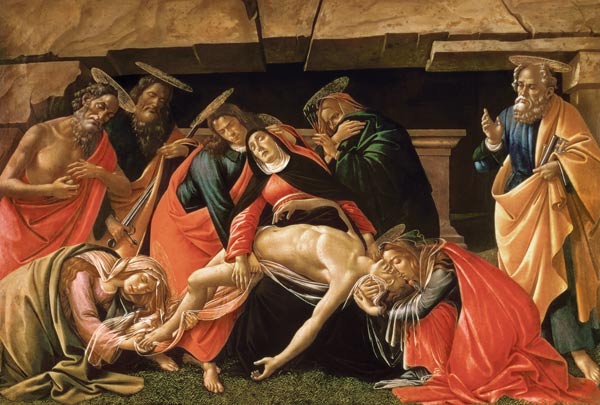 Beweinung Christi from Sandro Botticelli