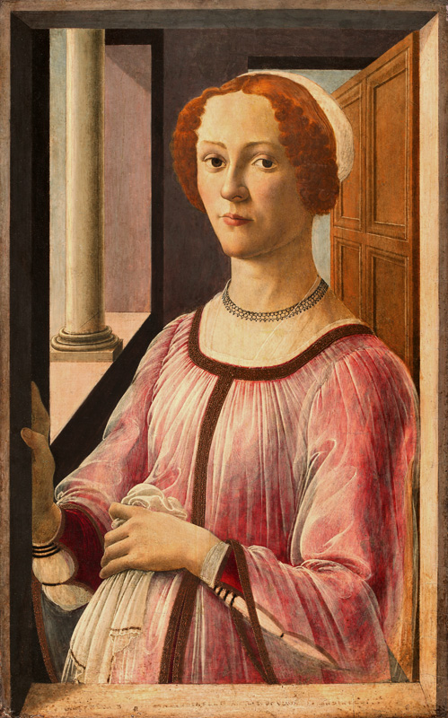 Portrait of Smeralda Bandinelli from Sandro Botticelli