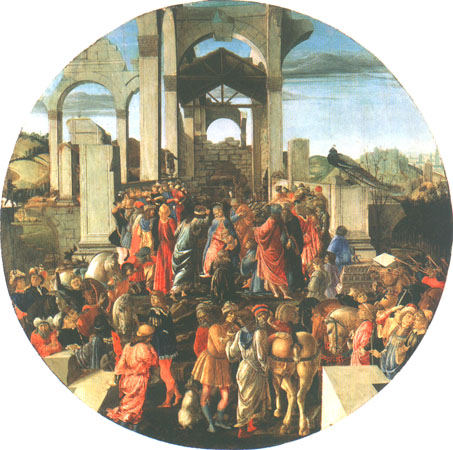 Anbetung der Heiligen Drei Könige from Sandro Botticelli
