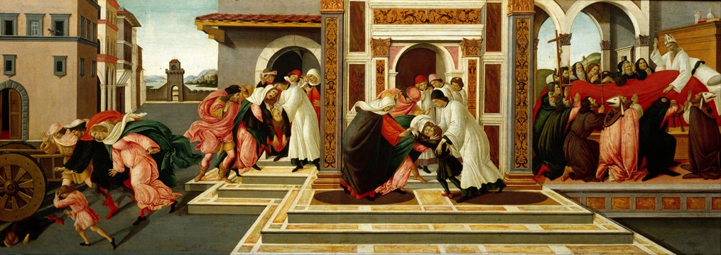 Last Miracle and the Death of Saint Zenobius from Sandro Botticelli