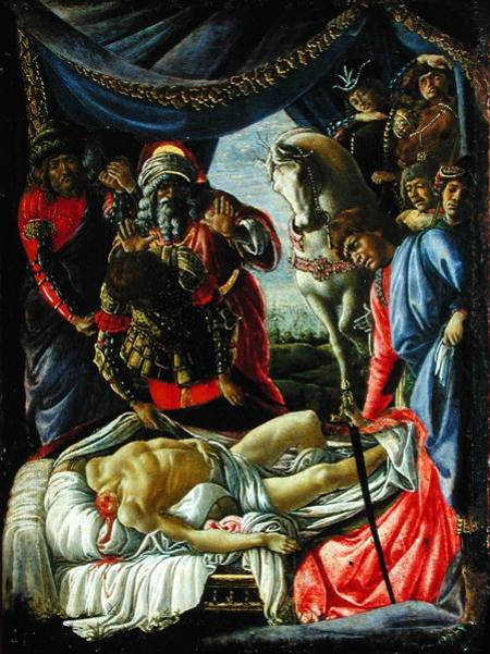 The Discovery of the Body of Holofernes from Sandro Botticelli