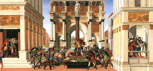 Geschichte der Lucrezia from Sandro Botticelli