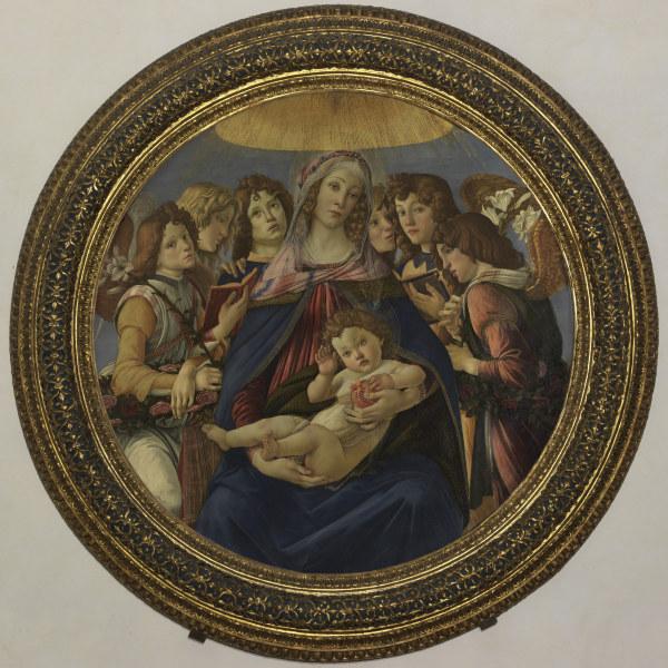 Madonna with Pomegranate / Botticelli from Sandro Botticelli