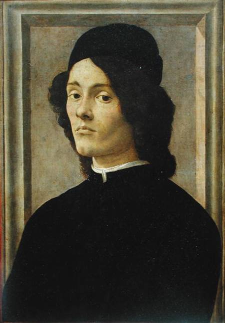 Portrait of a Man from Sandro Botticelli