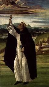 Der predigende hl. Dominikus. from Sandro Botticelli