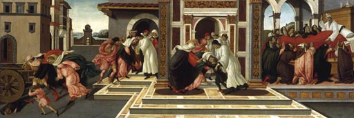 Vier Szenen aus dem Leben des heiligen Zenobius from Sandro Botticelli