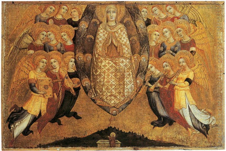 The Assumption of the Virgin from Sano di Pietro