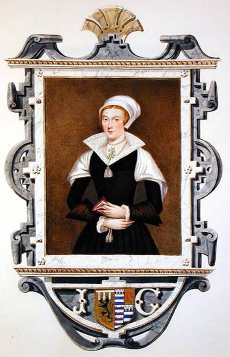 Portrait of Lady Jane Grey (1537-54) 'Nine-Days Queen' from 'Memoirs of the Court of Queen Elizabeth from Sarah Countess of Essex