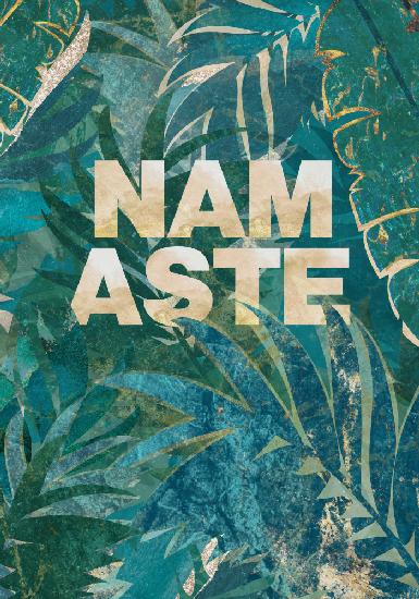 Namaste-Typografie