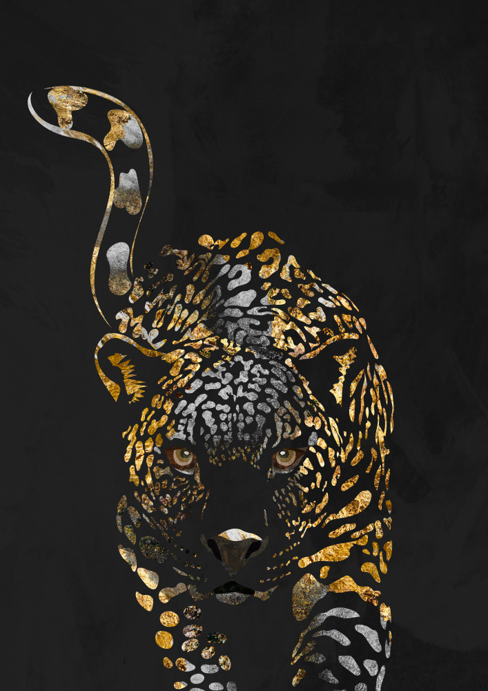 Schwarzgoldener Jaguar from Sarah Manovski